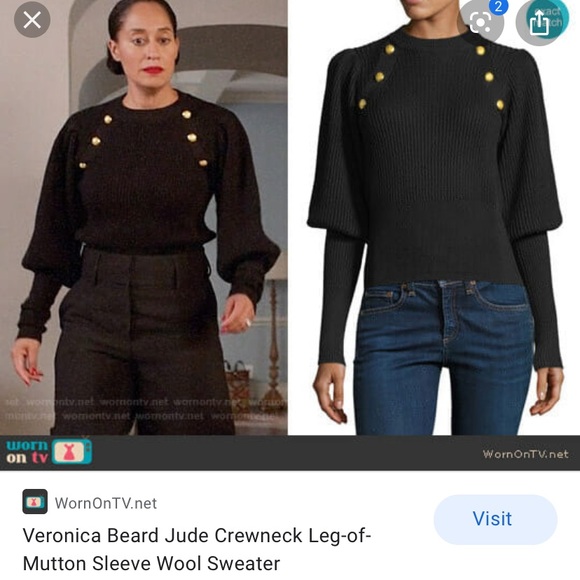 Veronica Beard green sweater - Picture 5 of 5